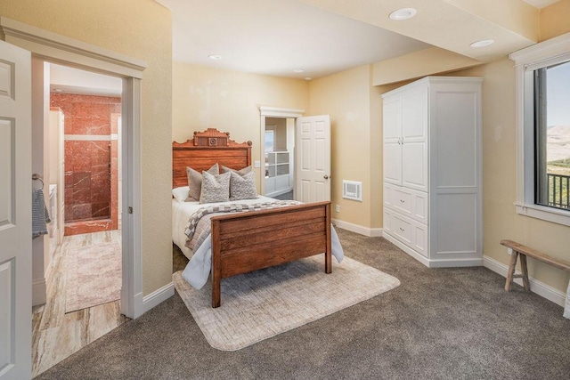 1110 Deer Canyon Rd, Arroyo Grande, CA 93420 - bedroom featuring carpet, baseboards, and recessed lighting