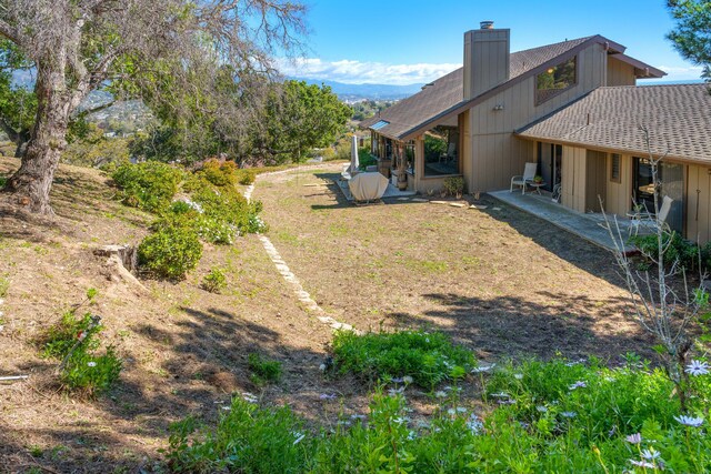 1010 Portesuello Ave, Santa Barbara, CA 93105 - view of yard with a patio
