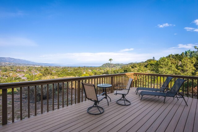 1010 Portesuello Ave, Santa Barbara, CA 93105 - view of deck