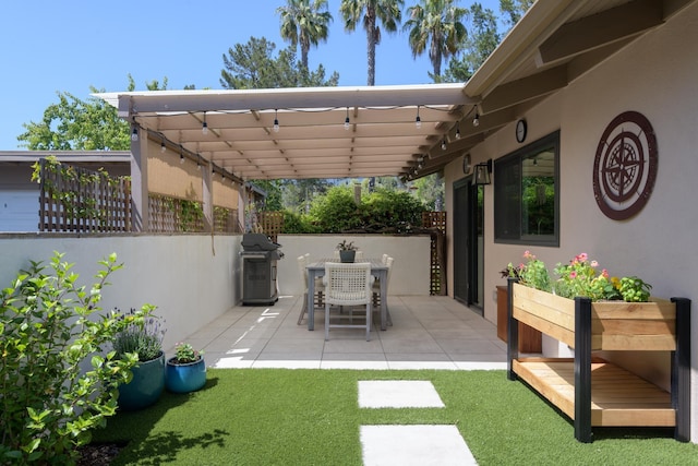 533 N La Cumbre Rd, Santa Barbara, CA 93110 - view of patio / terrace featuring area for grilling and outdoor dining area