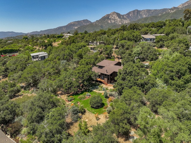 2031 Cielito Ln, Santa Barbara, CA 93105 - drone / aerial view of a forest and mountains