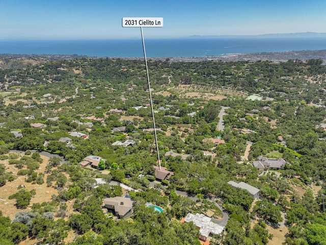 2031 Cielito Ln, Santa Barbara, CA 93105 - bird's eye view of a large body of water