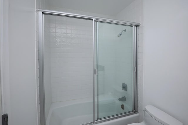6231 Covington Way, Goleta, CA 93117 - bathroom featuring toilet and combined bath / shower with glass door
