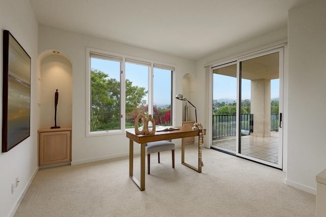 4477 S Shadow Hills Blvd Unit E, Santa Barbara, CA 93105 - office with light colored carpet and baseboards