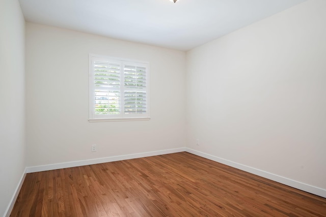 7659 Dartmoor Ave, Goleta, CA 93117 - spare room featuring wood finished floors and baseboards