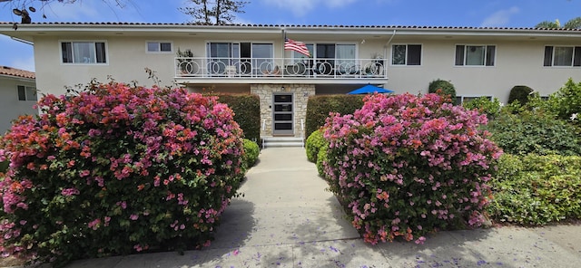 26 W Constance Ave Unit 2, Santa Barbara, CA 93105 - view of front of house featuring stucco siding and a balcony