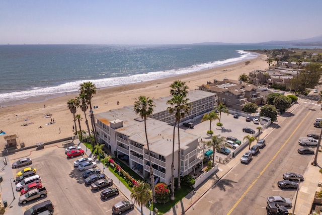 4975 Sandyland Rd Unit 302, Carpinteria, CA 93013 - bird's eye view of waterfront with a beach