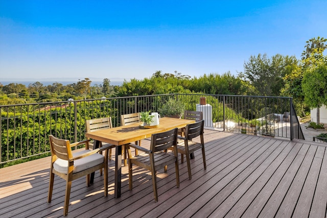 1157 Glenview Rd, Montecito, CA 93108 - deck featuring outdoor dining space