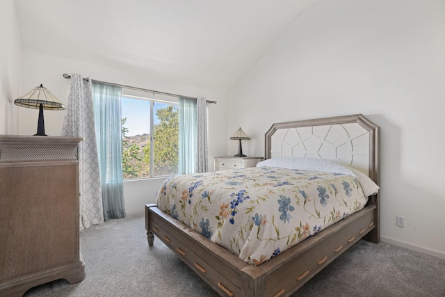 5965 Paseo Encantada, Camarillo, CA 93012 - bedroom with carpet flooring and lofted ceiling