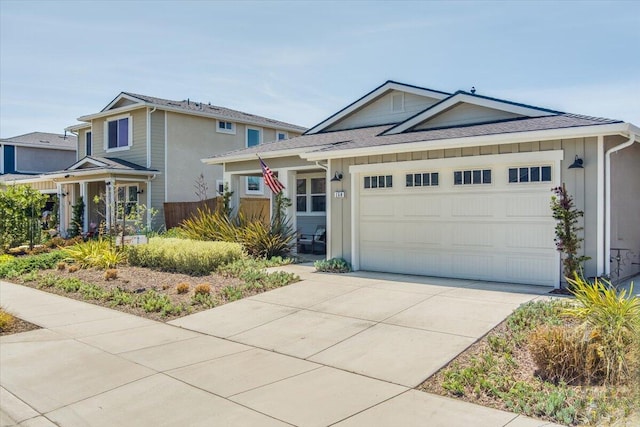 150 White Sage Ln, Lompoc, CA 93436 - view of front of house with concrete driveway and an attached garage