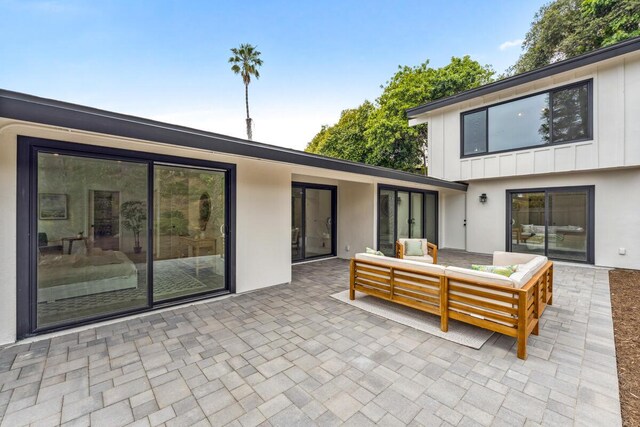 730 Meigs Rd, Santa Barbara, CA 93109 - view of patio / terrace with an outdoor living space