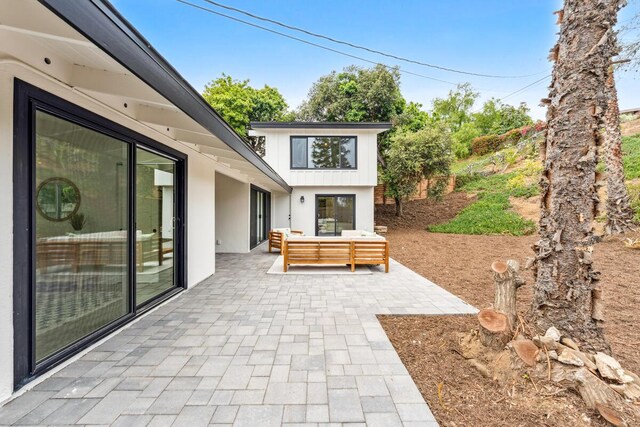 730 Meigs Rd, Santa Barbara, CA 93109 - view of patio / terrace with an outdoor hangout area