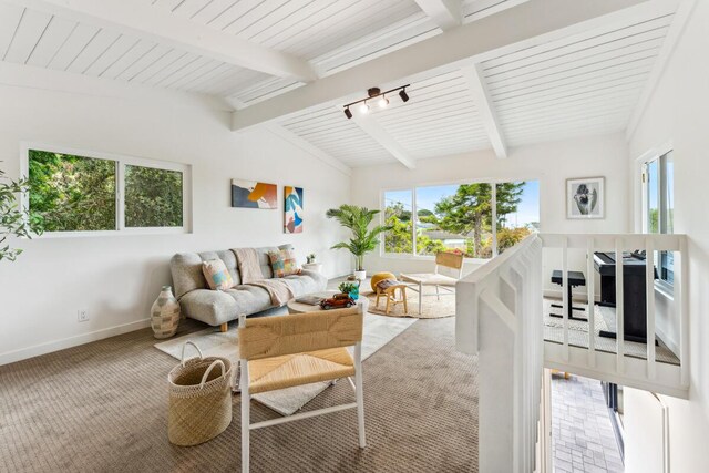 730 Meigs Rd, Santa Barbara, CA 93109 - carpeted living area with baseboards