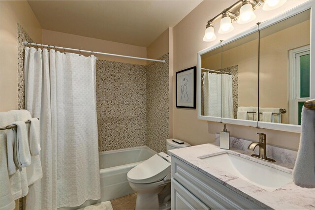 128 Las Alturas Rd, Santa Barbara, CA 93103 - bathroom with vanity and shower / bath combo
