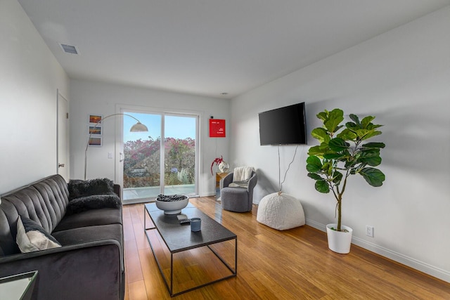 128 Las Alturas Rd, Santa Barbara, CA 93103 - living room with wood finished floors and baseboards
