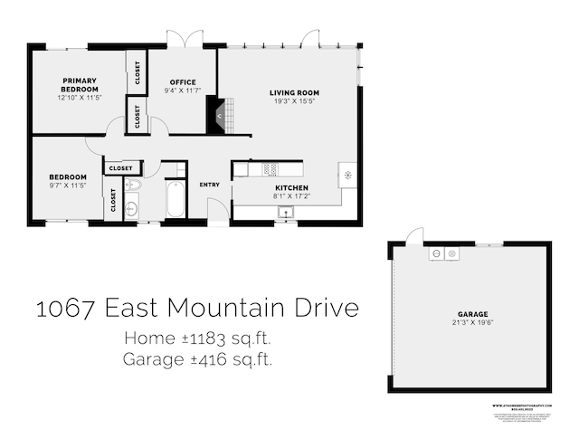 1067 E Mountain Dr, Santa Barbara, CA 93108 - view of home floor plan