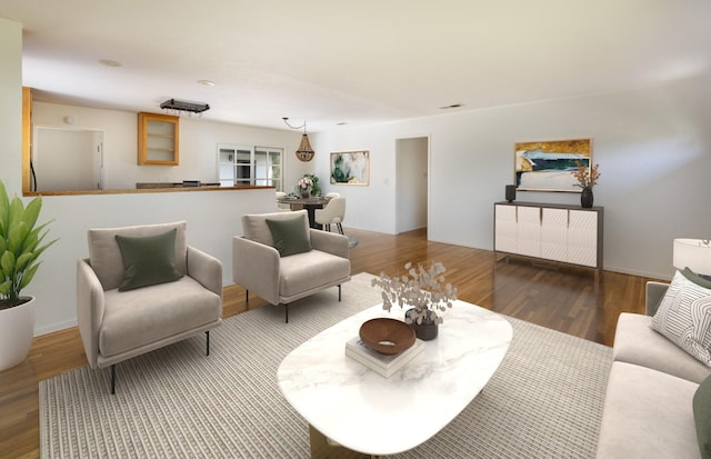 5003 Rhoads Ave, Santa Barbara, CA 93111 - living area featuring wood finished floors