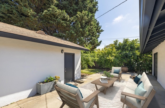 5003 Rhoads Ave, Santa Barbara, CA 93111 - view of patio with an outdoor hangout area