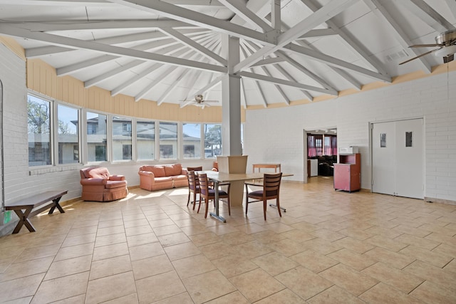 1324 N Broadway, Santa Maria, CA 93454 - sunroom featuring brick wall