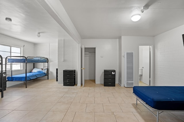 1324 N Broadway, Santa Maria, CA 93454 - tiled bedroom featuring a heating unit