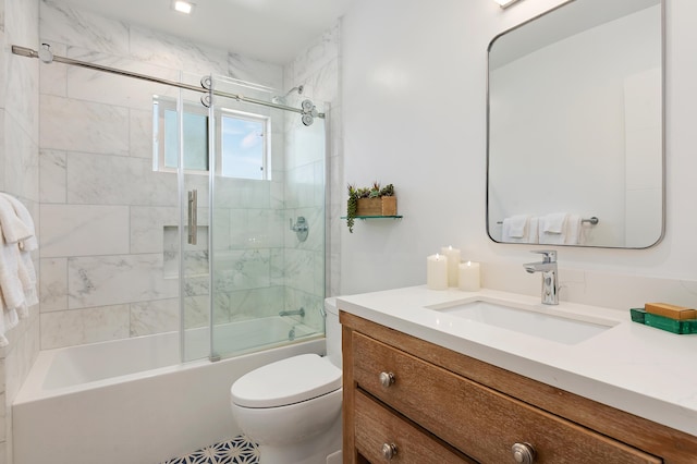 160 Ash Ave, Carpinteria, CA 93013 - full bath with vanity and enclosed tub / shower combo