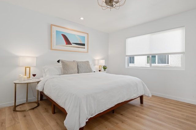 160 Ash Ave, Carpinteria, CA 93013 - bedroom with light wood-style floors and recessed lighting
