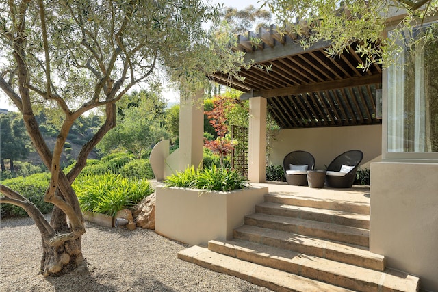 191 E Mountain Dr, Montecito, CA 93108 - view of patio