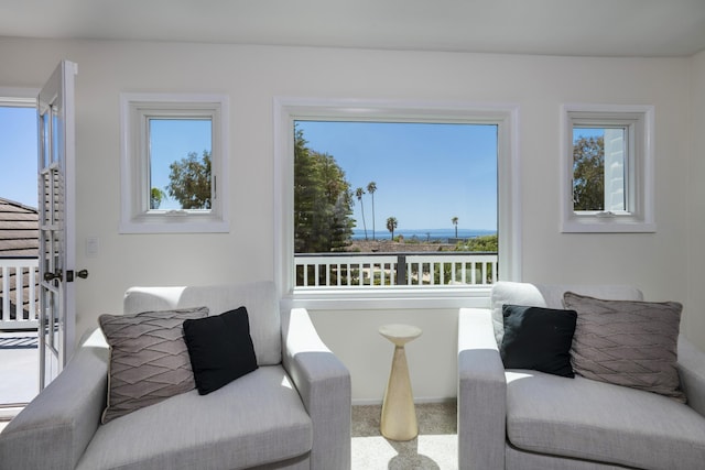 4530 Via Clarice, Santa Barbara, CA 93111 - carpeted living room with healthy amount of natural light