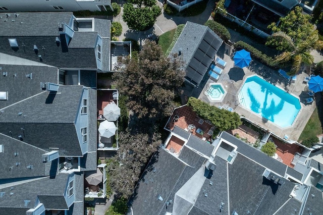 4515 Carpinteria Ave Unit G, Carpinteria, CA 93013 - drone / aerial view of a pool area