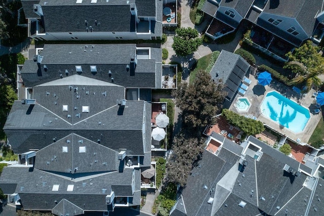 4515 Carpinteria Ave Unit G, Carpinteria, CA 93013 - aerial overview of property's location featuring a pool area