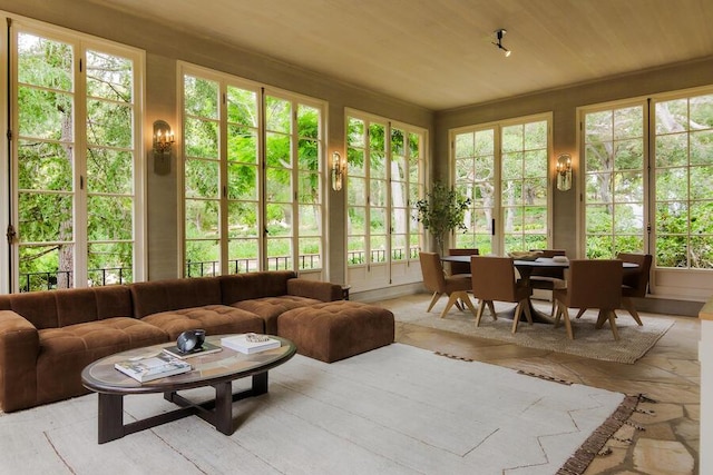 405 Toro Canyon Rd, Carpinteria, CA 93013 - sunroom / solarium with french doors and plenty of natural light