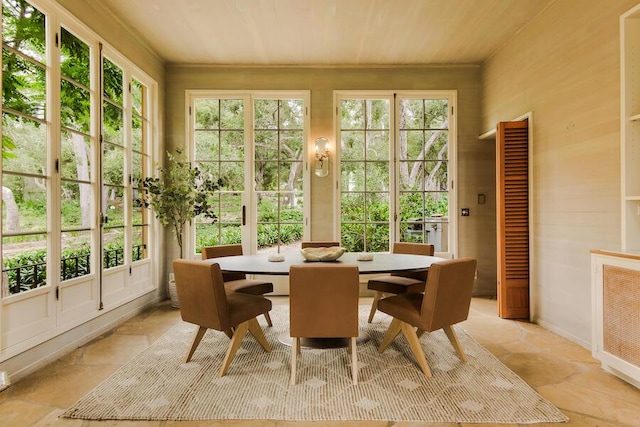 405 Toro Canyon Rd, Carpinteria, CA 93013 - sunroom / solarium with plenty of natural light and french doors