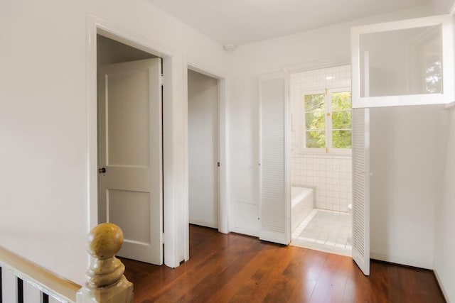 405 Toro Canyon Rd, Carpinteria, CA 93013 - hall featuring dark wood finished floors