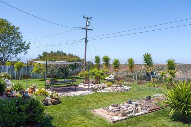 412 Milky Way, Lompoc, CA 93436 - fenced backyard featuring a patio area