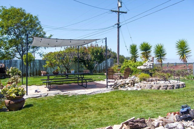 412 Milky Way, Lompoc, CA 93436 - view of property's community with a fenced backyard and a patio area