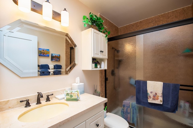 23 La Cumbre Cir, Santa Barbara, CA 93105 - full bathroom featuring a shower stall and vanity