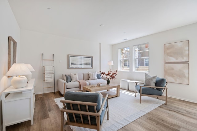 6594 Pipeline Pl, Goleta, CA 93117 - living room with light wood-style flooring and baseboards