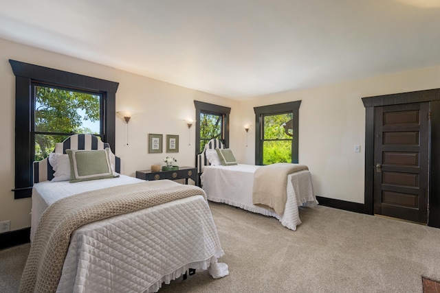 435 E Pedregosa St, Santa Barbara, CA 93101 - bedroom featuring carpet floors and multiple windows