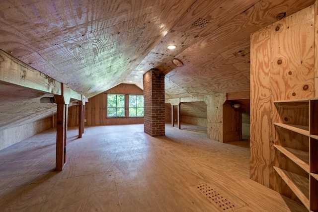 435 E Pedregosa St, Santa Barbara, CA 93101 - bonus room featuring lofted ceiling