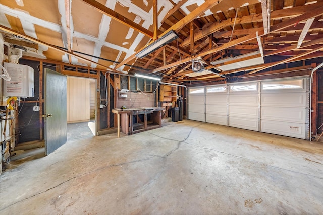 886 Raddue Ave, Santa Barbara, CA 93111 - garage with water heater