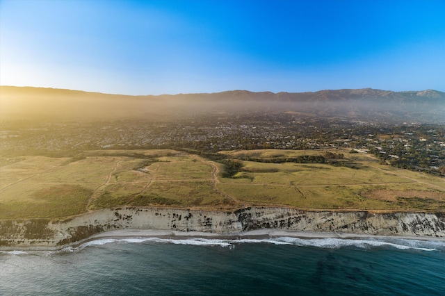886 Raddue Ave, Santa Barbara, CA 93111 - drone / aerial view of a mountain backdrop