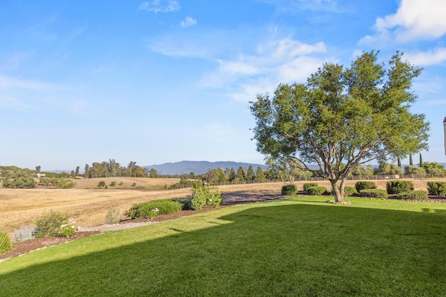 1740 Still Meadow Rd, Solvang, CA 93463 - view of green lawn with a mountain view