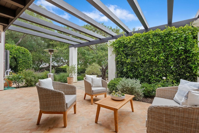 2641 Dorking Pl, Santa Barbara, CA 93105 - view of patio with an outdoor hangout area