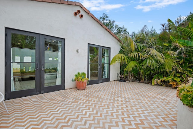 2641 Dorking Pl, Santa Barbara, CA 93105 - view of patio / terrace with french doors