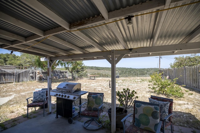 3608 Via Orilla, Lompoc, CA 93436 - fenced backyard featuring area for grilling and a patio