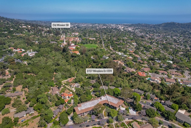 2727 Miradero Dr Unit 209, Santa Barbara, CA 93105 - aerial view of property's location