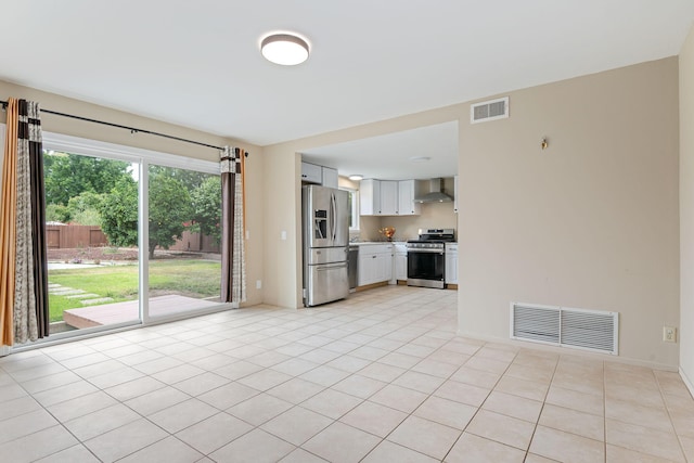 622 Colfax Ct, Goleta, CA 93117 - unfurnished living room with light tile patterned floors