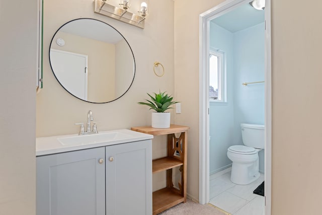 622 Colfax Ct, Goleta, CA 93117 - bathroom featuring vanity and tile patterned floors