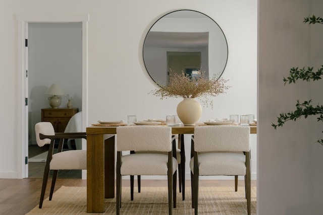 251 Cloydon Cir, Montecito, CA 93108 - dining area with wood finished floors and baseboards