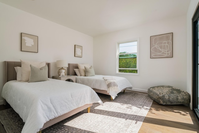 251 Cloydon Cir, Montecito, CA 93108 - bedroom with wood finished floors and baseboards